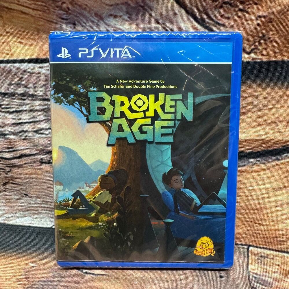 Broken Age PS Vita Limited Run Games 61 LRG Brand New Sealed Tim Schafer Game